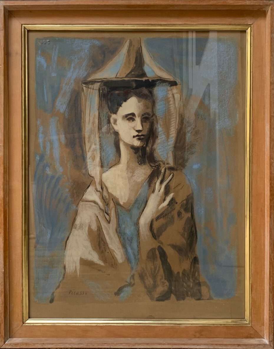 Pablo Picasso, Jeune femme de Majorque, 1954