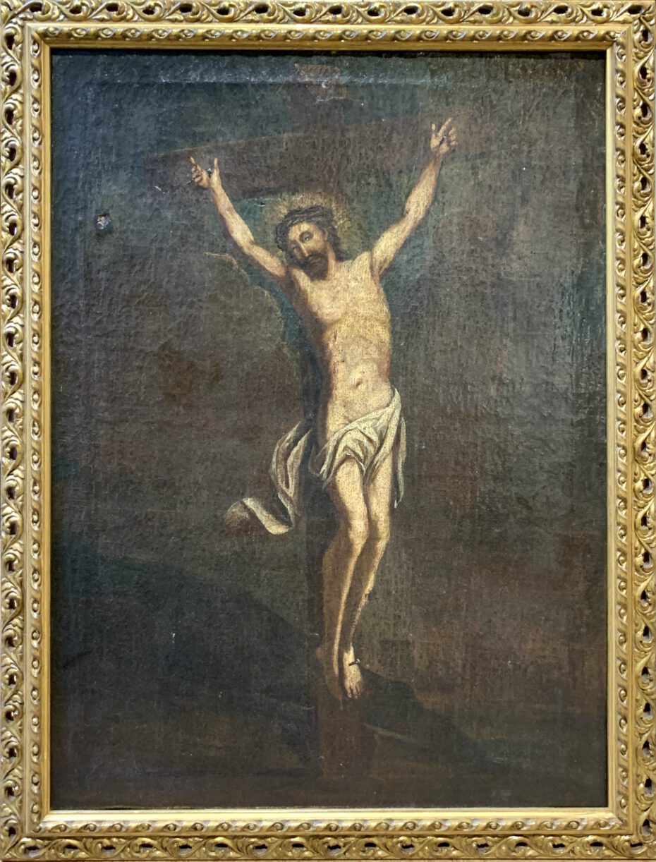 unbekannter Künstler, Jesus am Kreuz, 18. Jahrhundert