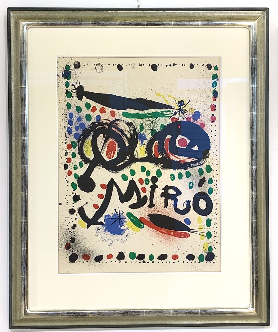 Joan Miro, MIRO, handsigniert